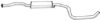 FORD 6946407 Middle Silencer